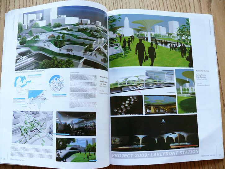 Lakefront Station in Competitions Magazine